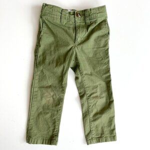 Old Navy - Army Green Boys’ Skinny Pants (18-24M)